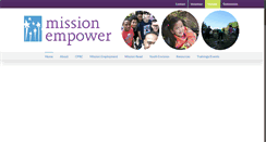 Desktop Screenshot of missionempower.org